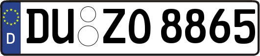DU-ZO8865