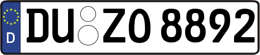 DU-ZO8892