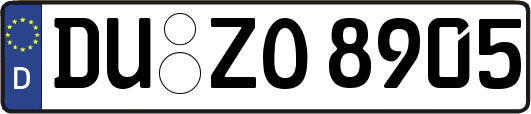 DU-ZO8905