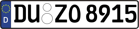 DU-ZO8915