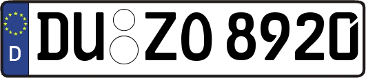 DU-ZO8920