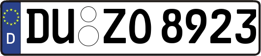 DU-ZO8923