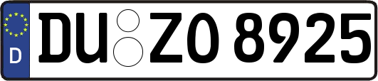DU-ZO8925