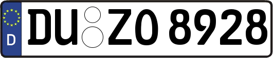 DU-ZO8928