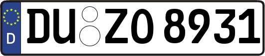 DU-ZO8931