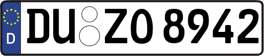 DU-ZO8942