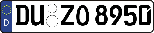 DU-ZO8950