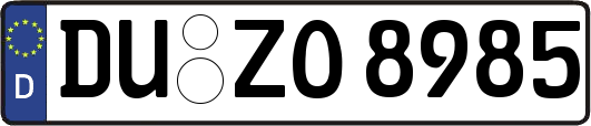 DU-ZO8985