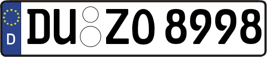 DU-ZO8998