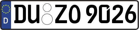 DU-ZO9026
