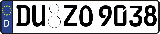 DU-ZO9038