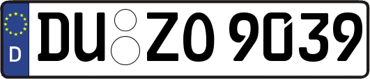DU-ZO9039