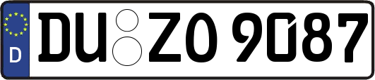 DU-ZO9087