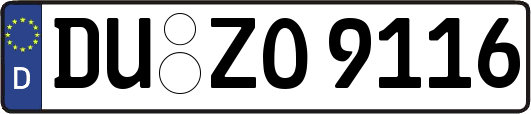 DU-ZO9116
