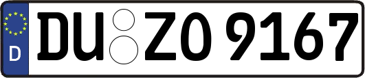 DU-ZO9167