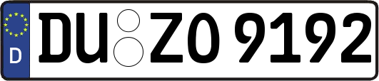 DU-ZO9192