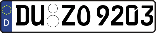 DU-ZO9203