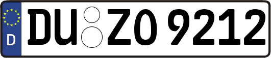 DU-ZO9212