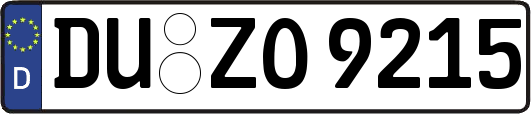 DU-ZO9215