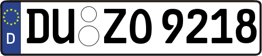 DU-ZO9218