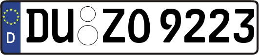 DU-ZO9223