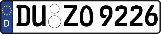 DU-ZO9226