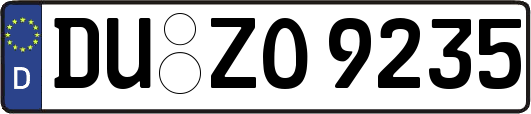 DU-ZO9235