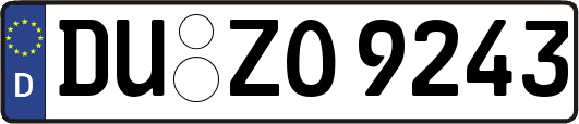 DU-ZO9243