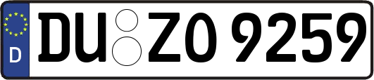DU-ZO9259
