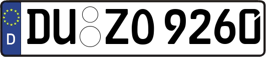 DU-ZO9260