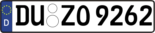 DU-ZO9262