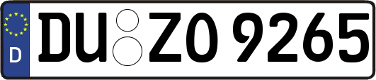 DU-ZO9265