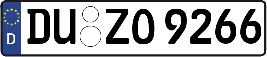 DU-ZO9266