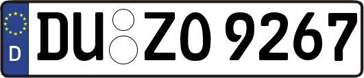 DU-ZO9267