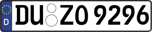 DU-ZO9296