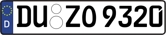 DU-ZO9320