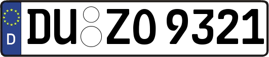 DU-ZO9321