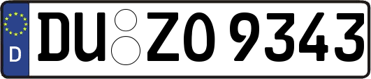 DU-ZO9343