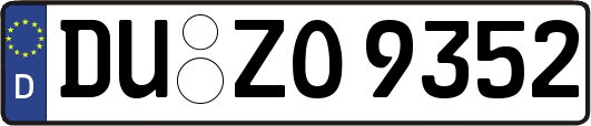 DU-ZO9352
