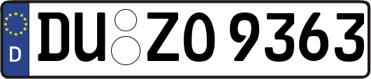 DU-ZO9363