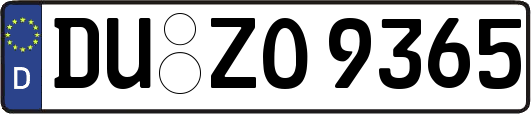 DU-ZO9365