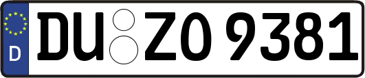 DU-ZO9381