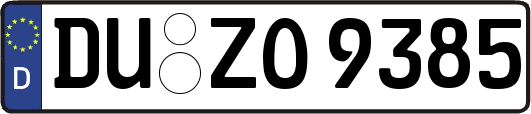 DU-ZO9385