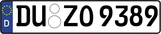 DU-ZO9389