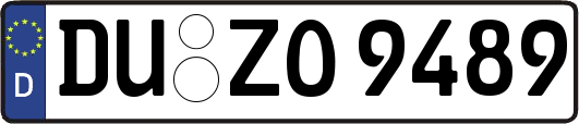 DU-ZO9489