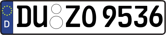 DU-ZO9536