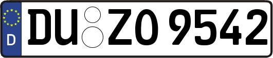 DU-ZO9542