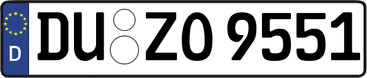 DU-ZO9551