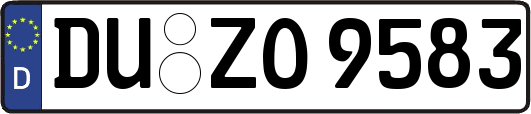 DU-ZO9583
