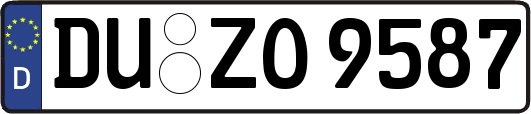 DU-ZO9587